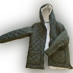 Old Navy quilted fall coat